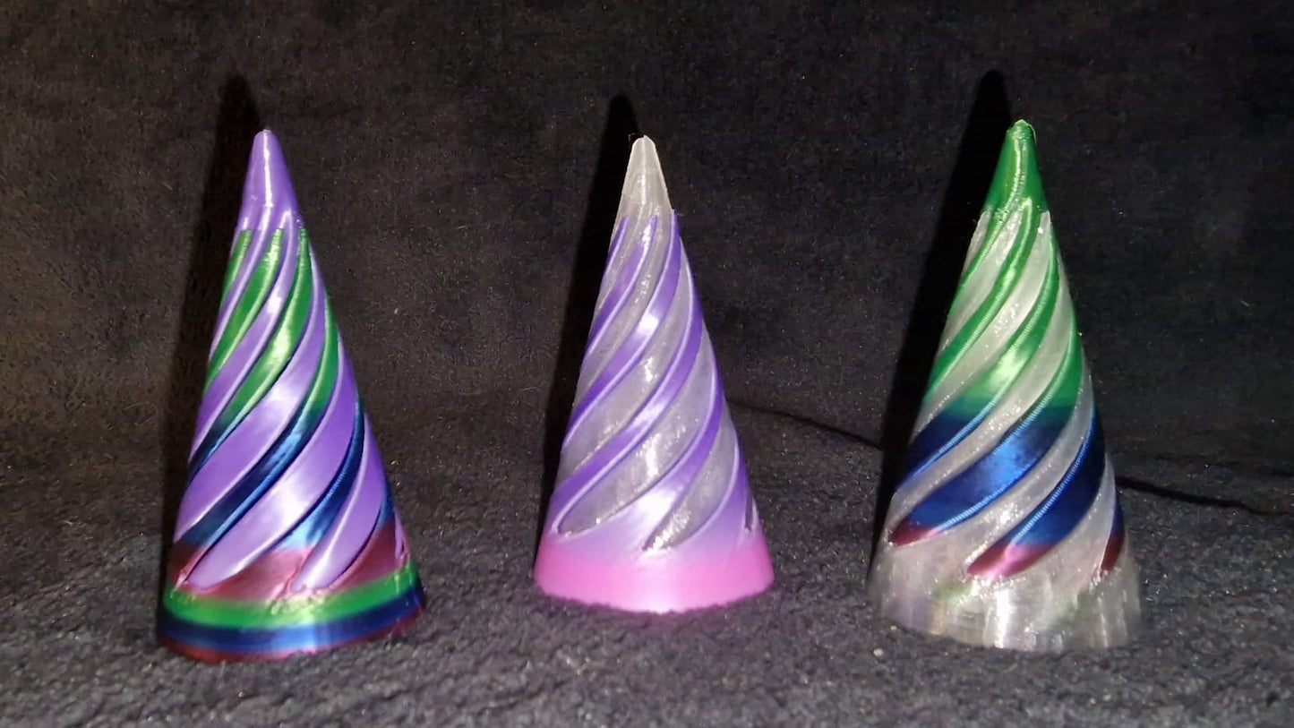 "Glow in the Dark Cone Passthrough – ADHD Sensory Fidget Toy for Focus & Anxiety Relief – Tactile Stim Toy for Kids & Adults"