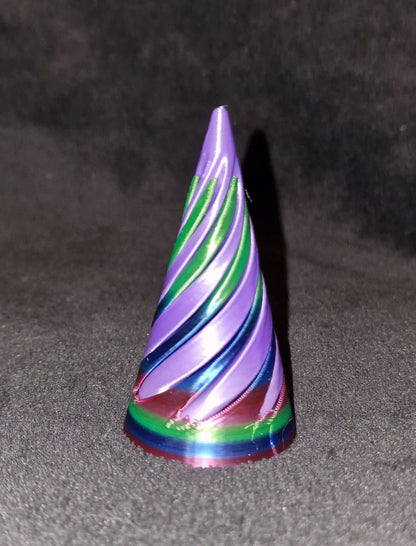 "Glow in the Dark Cone Passthrough – ADHD Sensory Fidget Toy for Focus & Anxiety Relief – Tactile Stim Toy for Kids & Adults"