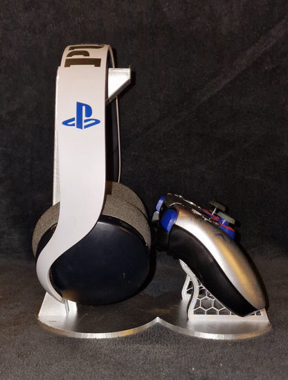 PS5 Controller Pad And Headset Dock Personalised - Add Gamer Tag