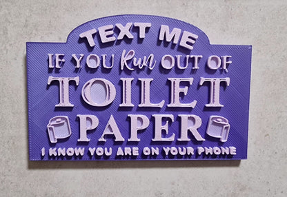 Funny bathroom signs