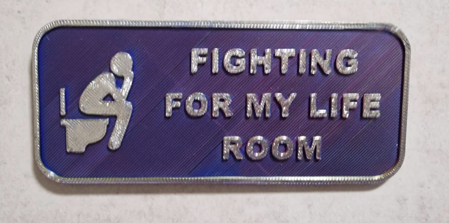 Funny bathroom signs