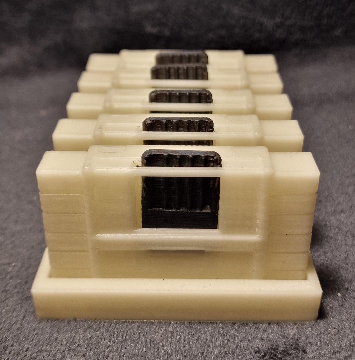 Glow-in-the-Dark Super Nintendo Cartridge-Shaped Switch Game Holder (Pack of 5)