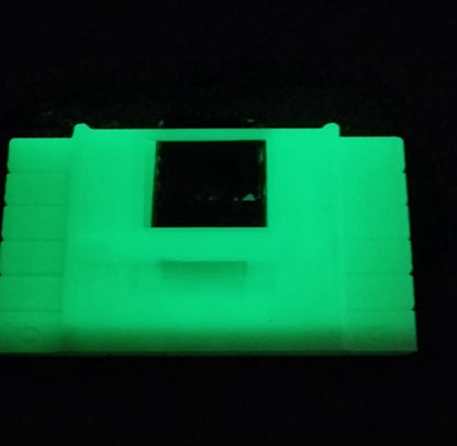 Glow-in-the-Dark Super Nintendo Cartridge-Shaped Switch Game Holder (Pack of 5)
