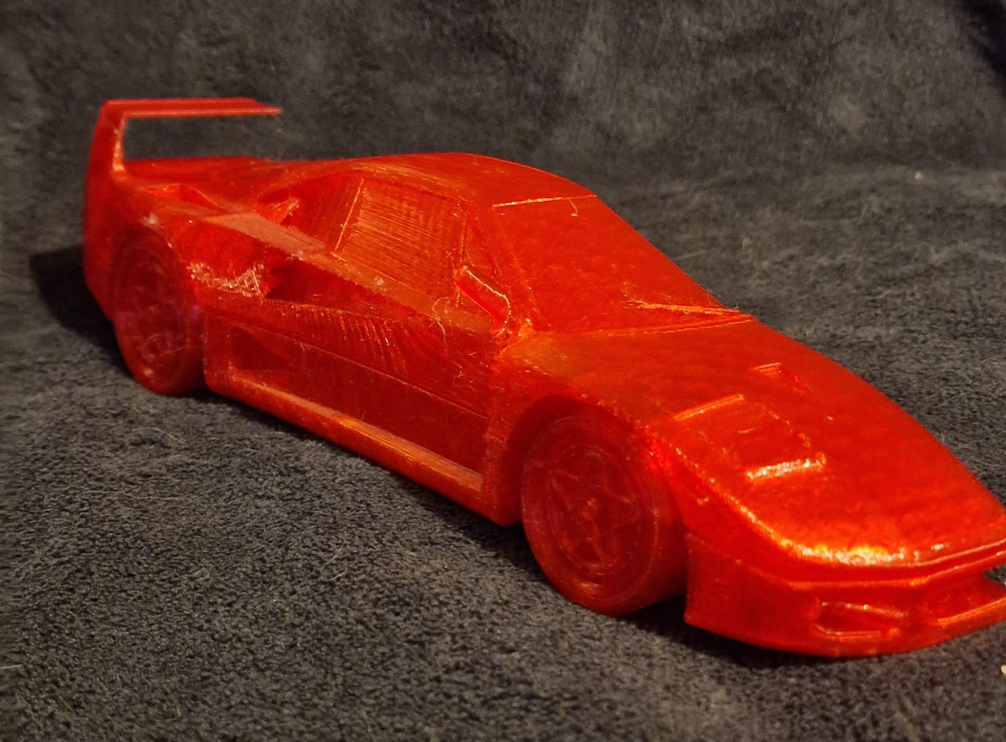 3D Printed Ferrari F40 pearl Red