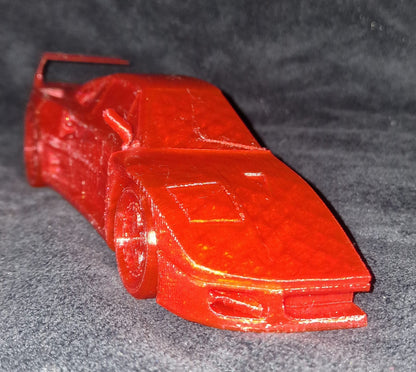 3D Printed Ferrari F40 pearl Red
