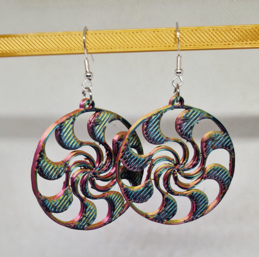 3D Printed Earrings – Any 4 Pairs for £10 | Multicolour PLA