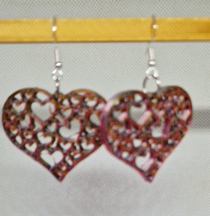 3D Printed Earrings – Any 4 Pairs for £10 | Multicolour PLA