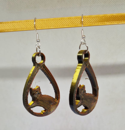 3D Printed Earrings – Any 4 Pairs for £10 | Multicolour PLA