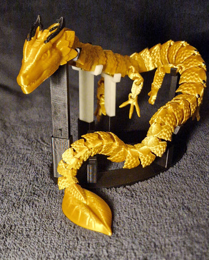 3D Printed 19 Inch Leaf Dragon